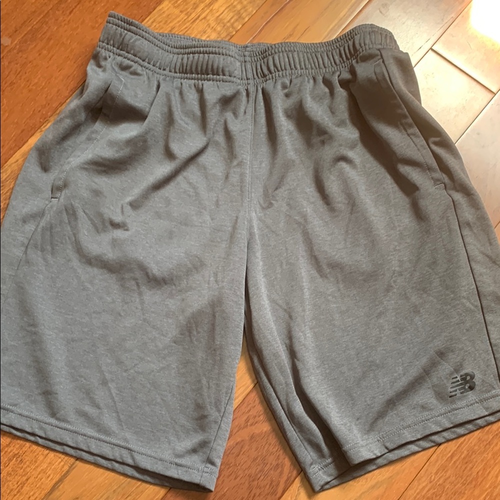 New Balance Men's Gray Athletic Shorts